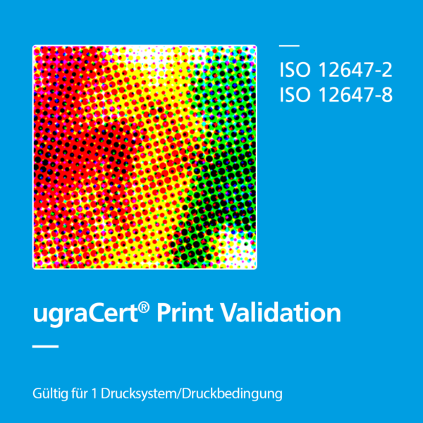 ugraCert Print Validation ISO-12647-2